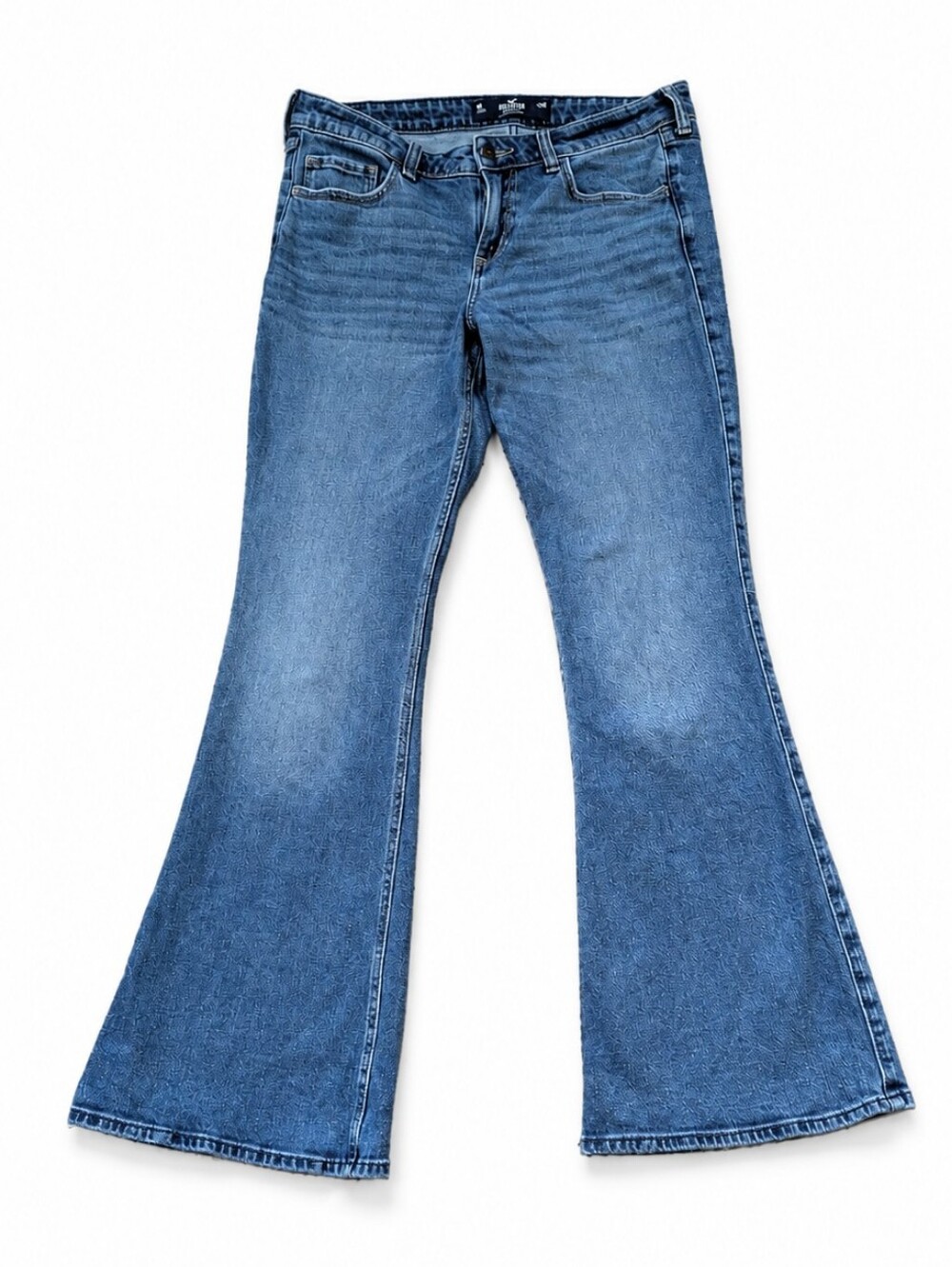 Hollister Low Rise Flare Jean 8R 29R - Picture 6 of 8